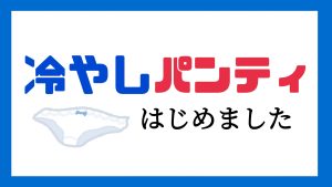 冷やしパンティはじめました